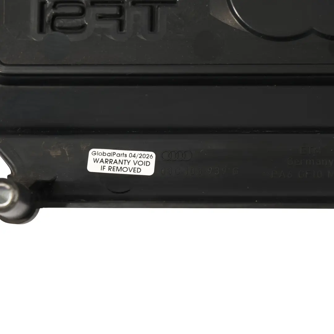 Obere Abdeckung Panel Isolierung für Audi A3 8P 1.4 TFSI Motor mit Teilenummer 03C103925F Audi A3 8P 1.4 TFSI Motor Obere Abdeckung Panel Isolierung - SKU 03C103925F - Teilenummer 03C103925F