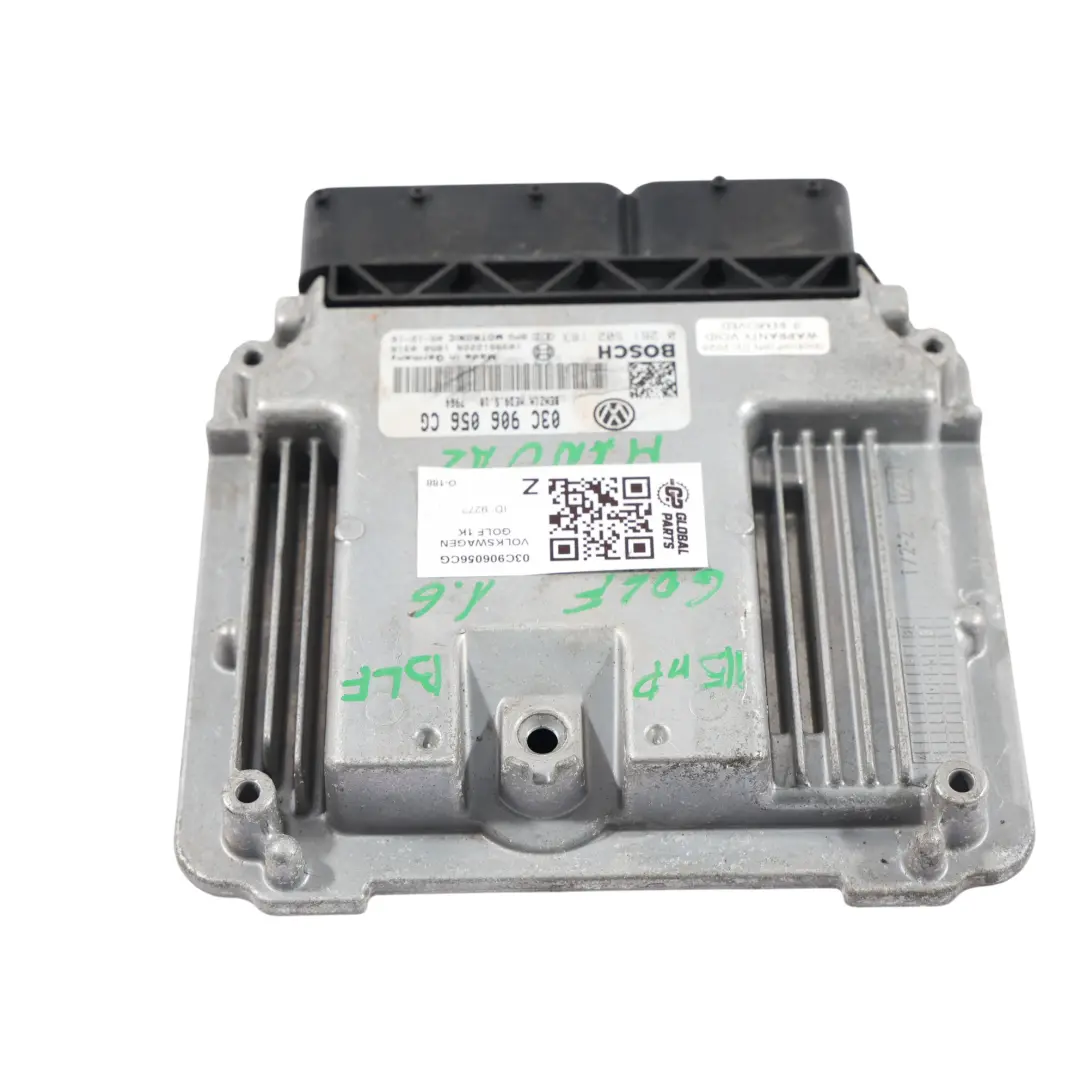 Volkswagen Golf Mk5 1.6 FSI BLF 115HP Centralina Motore ECU Manuale - SKU 03C906056CG - Numero di parte 03C906056CG