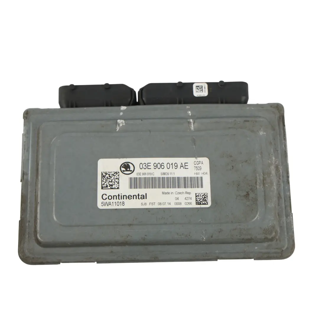 Mk2 5J 1.2 MPI CGPA 70HP Centralina Motore Manuale per Skoda Fabia con numero di parte 03E906019AE Skoda Fabia Mk2 5J 1.2 MPI CGPA 70HP Centralina Motore Manuale - SKU 03E906019AE-1 - Numero di parte 03E906019AE