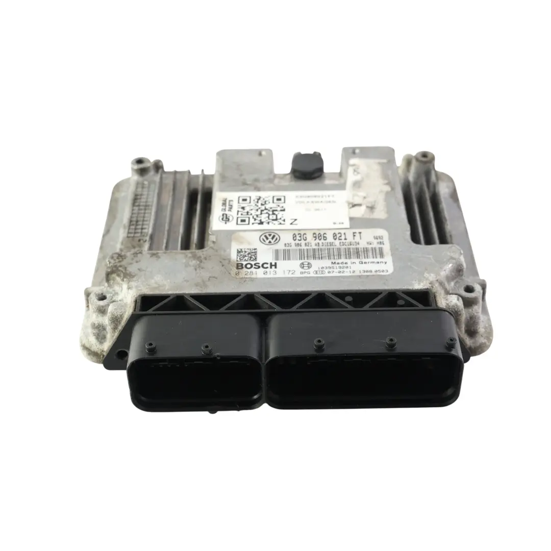BMM 140HP Unidad Control Motor ECU Manual para Volkswagen Eos 2.0 TDI con número de pieza 03G906021FT Volkswagen Eos 2.0 TDI BMM 140HP Unidad Control Motor ECU Manual - SKU 03G906021FT - Número de pieza 03G906021FT