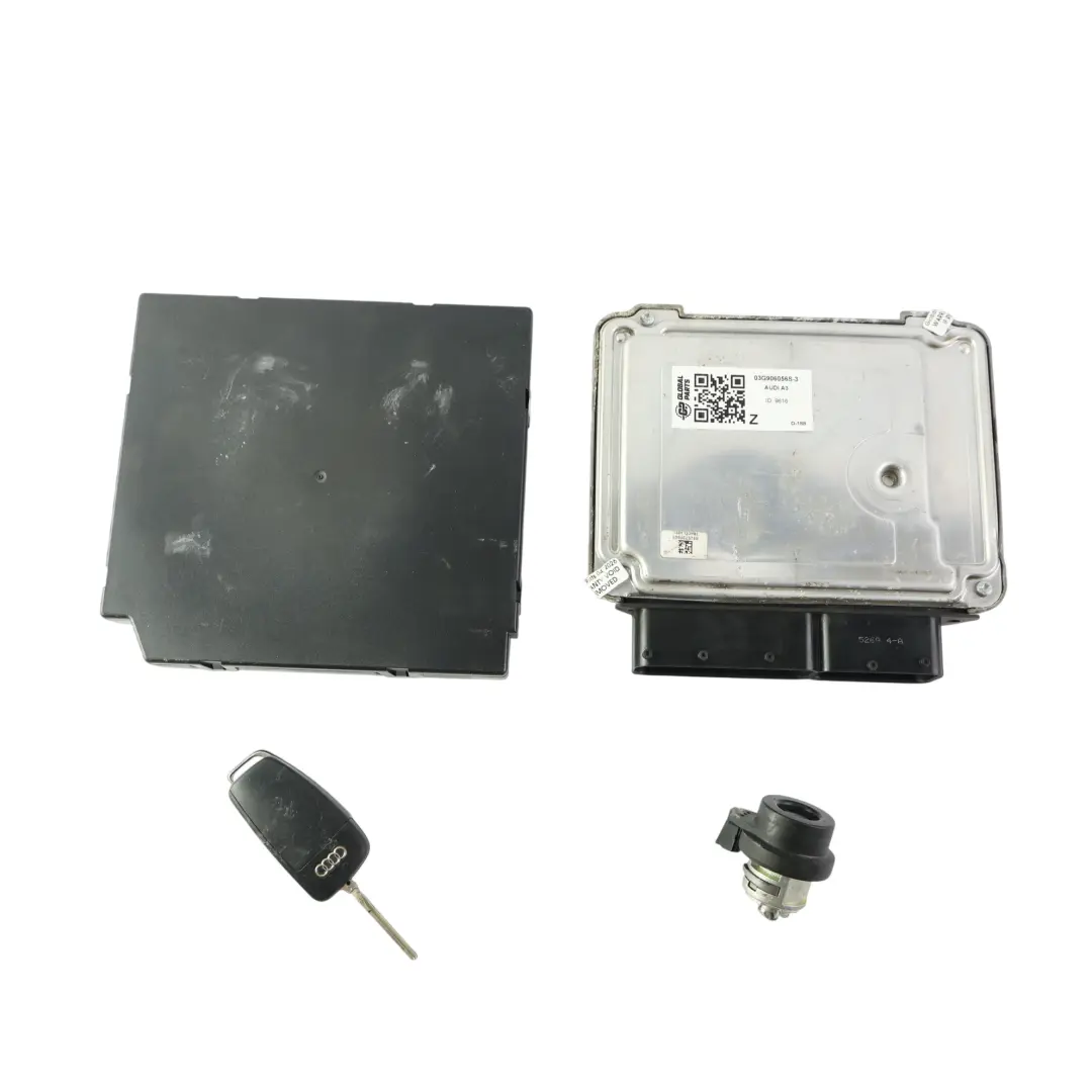 105HP Engine Control ECU Kit BCM + Key Manual to Audi A3 8P 1.9 TDI BLS with Part number 03G906056S Audi A3 8P 1.9 TDI BLS 105HP Engine Control ECU Kit BCM + Key Manual - SKU 03G906056S-3 - Part number 03G906056S
