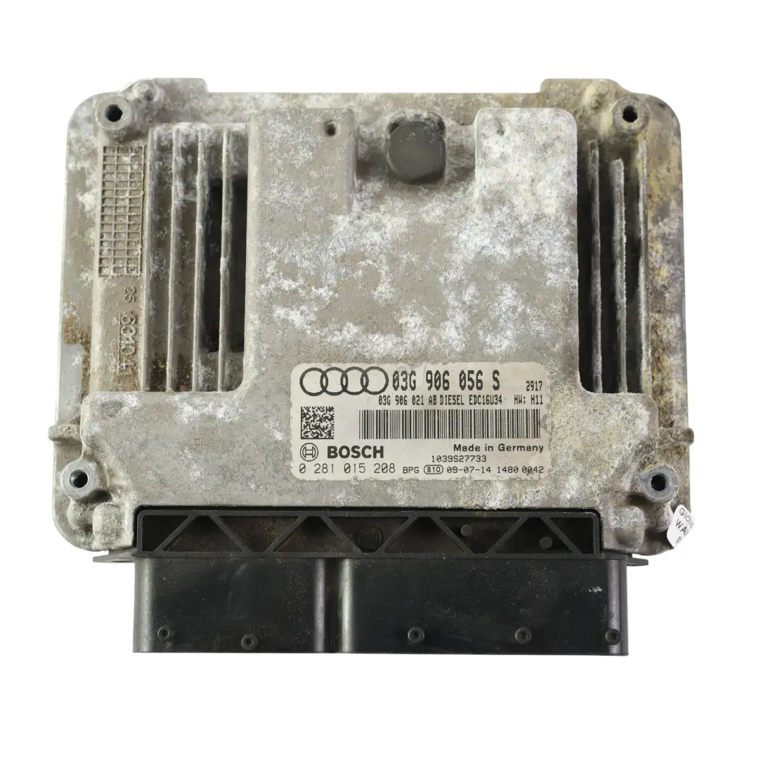 Audi A3 8P Kit Centralina Motore BCM Chiave 1.9 TDI BLS 105CV Manuale - SKU 03G906056S-3 - Numero di parte 03G906056S