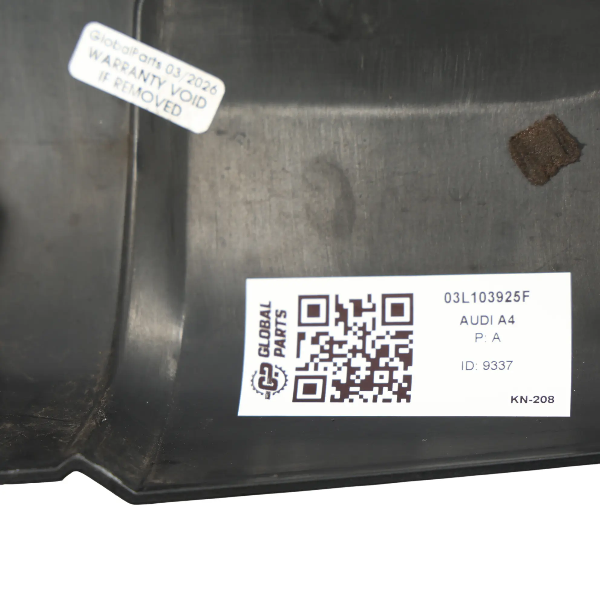 Audi A4 B8 2.0 TDI Diesel Motor Tapa Superior Embellecedor 03L103925F