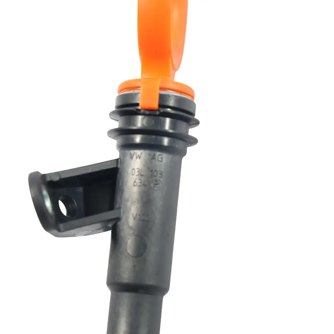 Mk3 Oil Level Dipstick Dip Tube 2.0 TDI CBDB to VW Volkswagen Scirocco with Part number 03L115611Q VW Volkswagen Scirocco Mk3 Oil Level Dipstick Dip Tube 2.0 TDI CBDB - SKU 03L115611Q - Part number 03L115611Q