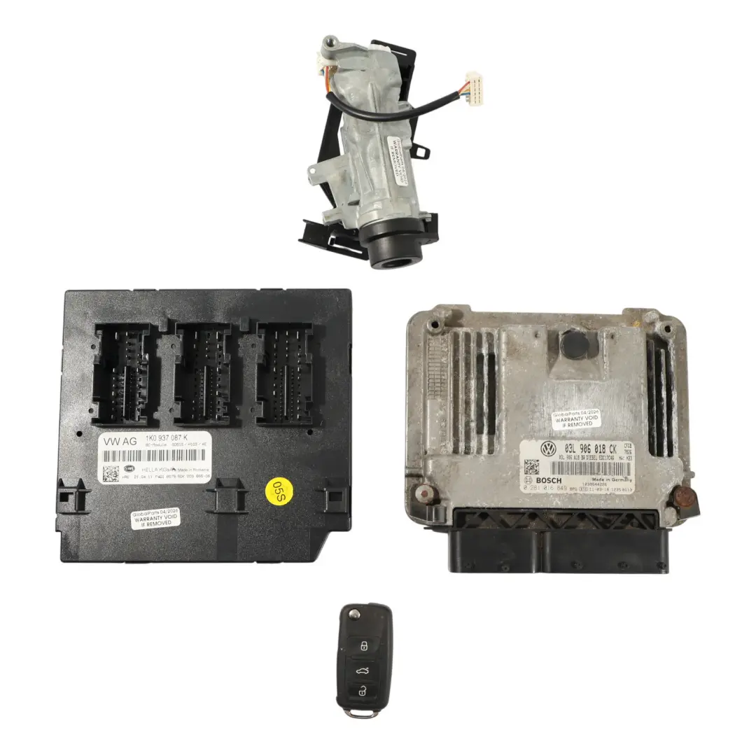 5K Motor Steuergerät 170 HP 2.0 TDI CFGB für Skoda Superb B6 VW Golf mit Teilenummer 03L906018CK Skoda Superb B6 VW Golf 5K Motor Steuergerät 170 HP 2.0 TDI CFGB - SKU 03L906018CK-1 - Teilenummer 03L906018CK