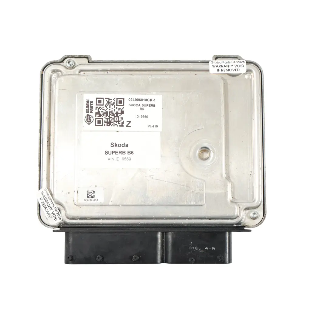 5K Motor Steuergerät 170 HP 2.0 TDI CFGB für Skoda Superb B6 VW Golf mit Teilenummer 03L906018CK Skoda Superb B6 VW Golf 5K Motor Steuergerät 170 HP 2.0 TDI CFGB - SKU 03L906018CK-1 - Teilenummer 03L906018CK