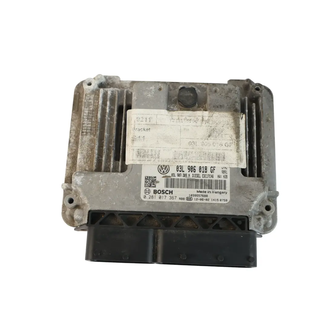 Volkswagen Scirocco Mk3 2.0 TDI 140HP Engine Module ECU Kit Manual - SKU 03L906018GF-2 - Part number 03L906018GF