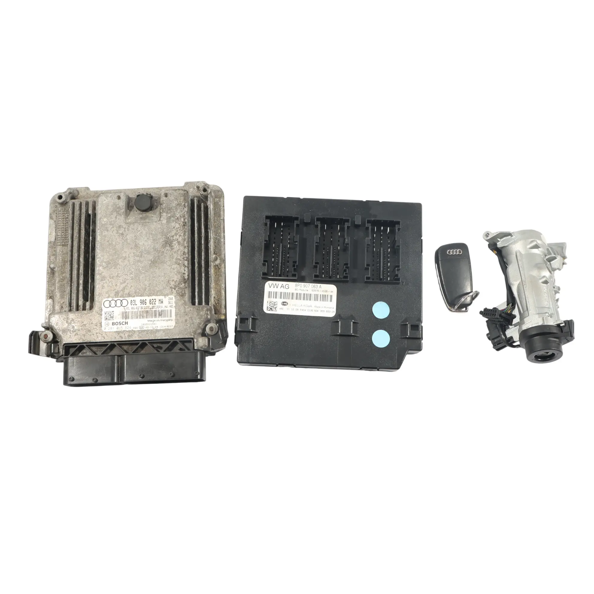 Audi A3 8P Modulo Controllo Motore ECU 2.0 TDI CBAB 140HP 03L906022MA