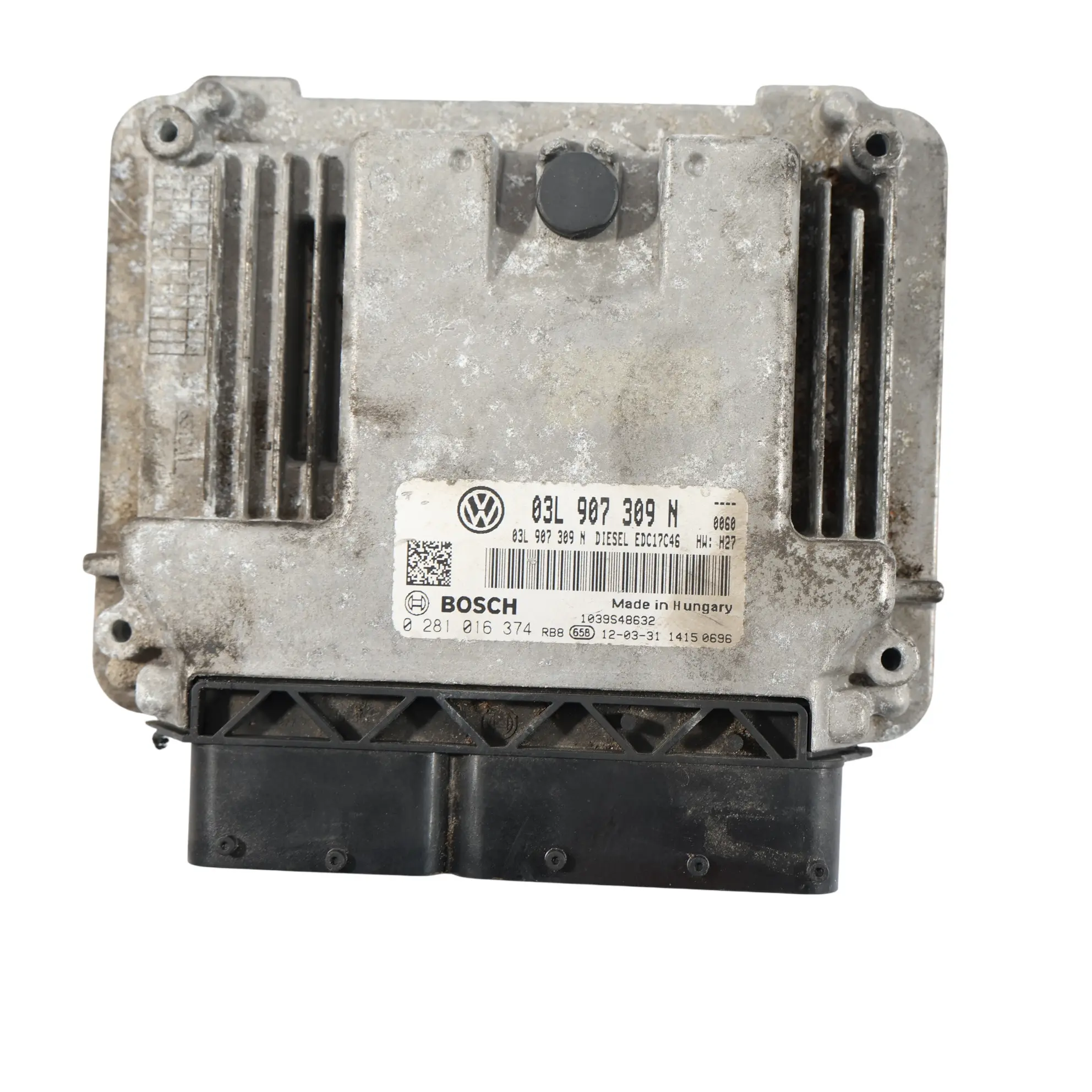Volkswagen Golf Mk6 5K 2.0 TDi CFFB Centralina ECU 03L907309N Manuale