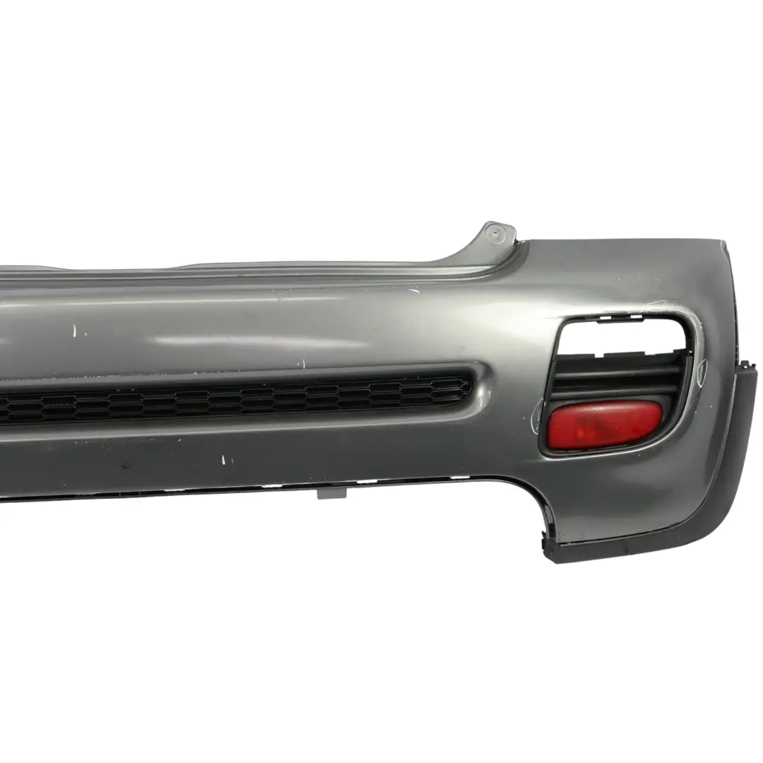 Mini R56 R57 Complete Rear Bumper Trim JCW Aerokit Dark Silver Metallic - 871 - SKU 0404110-DS - Part number 0404110