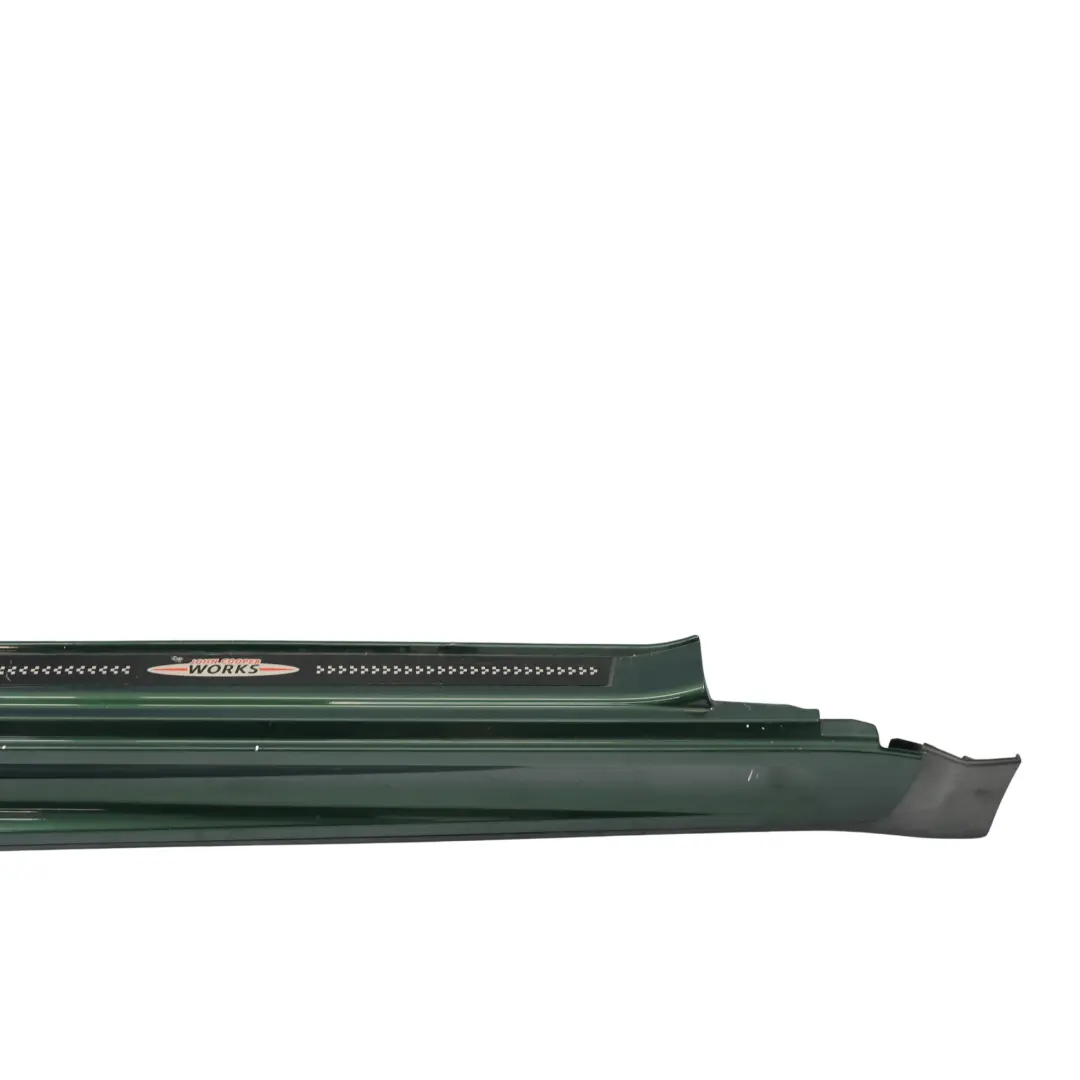 Mini R56 R57 Faldon Lateral JCW Derecho Puerta Verde Racing Britanico II B22 - SKU 0404114-BRGII - Número de pieza 0404114