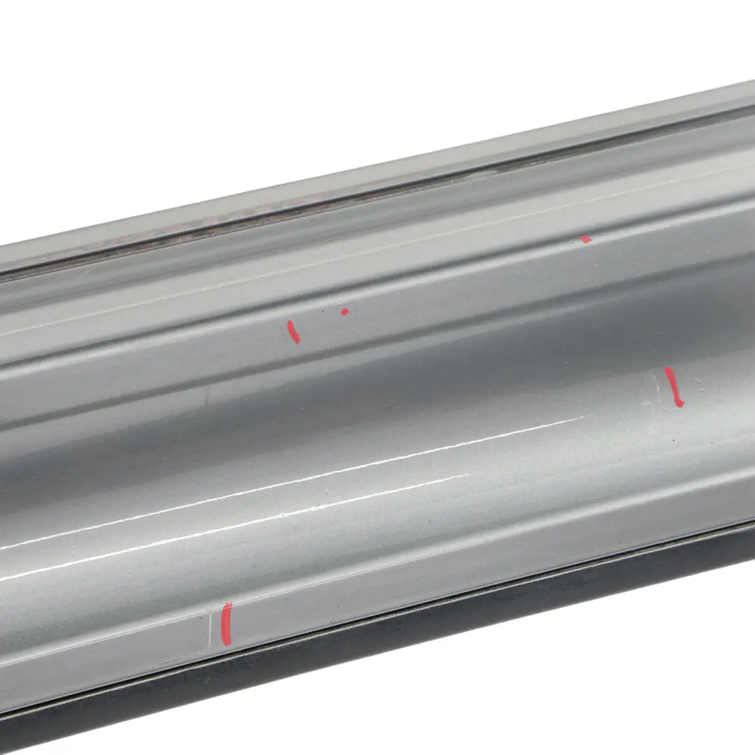 Mini R56 R57 JCW Right Door O/S Sill Skirt Side Trim Dark Silver Metallic - 871 - SKU 0404114-DS - Part number 0404114