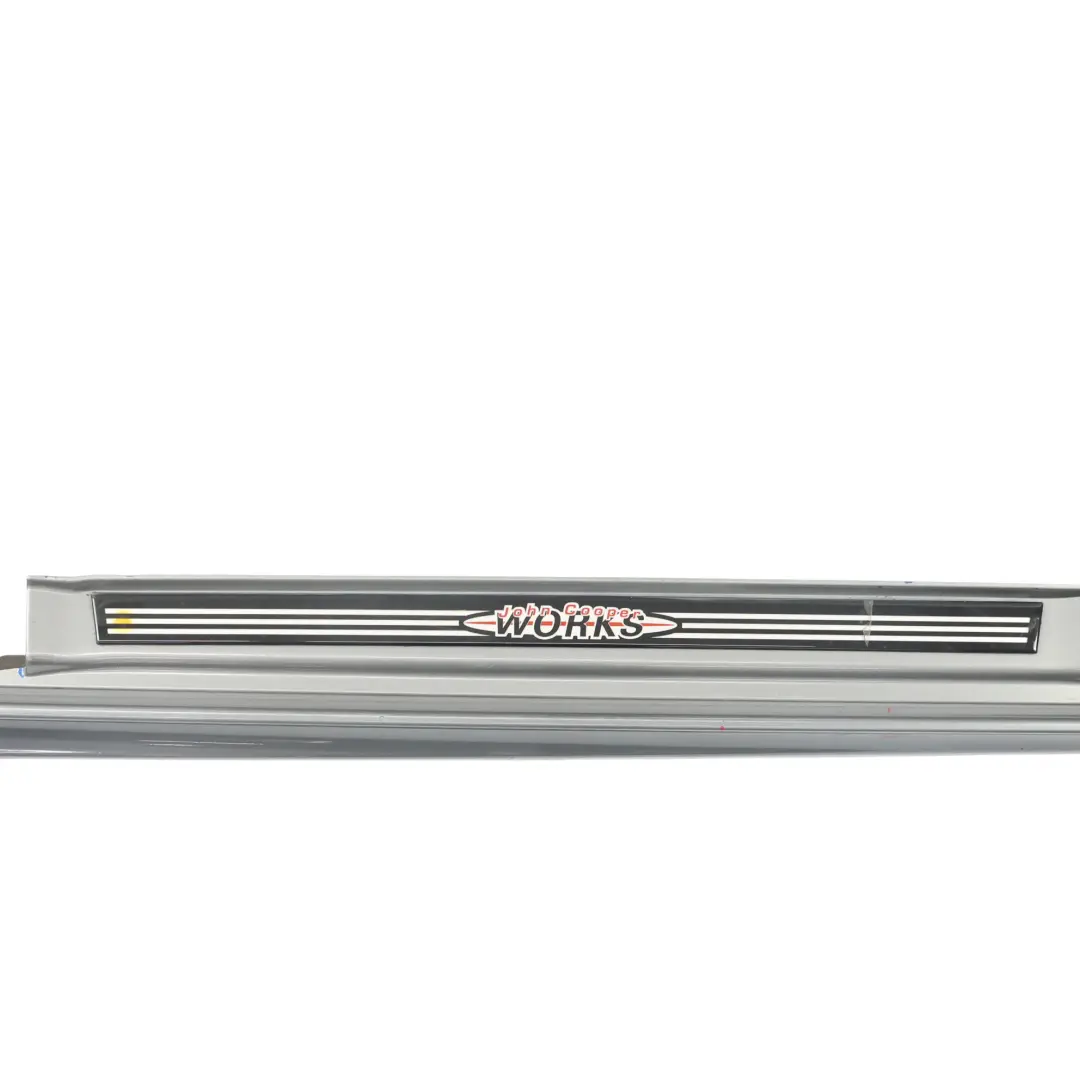 Mini R56 R57 JCW Right Door O/S Sill Skirt Side Trim Dark Silver Metallic - 871 - SKU 0404114-DS - Part number 0404114