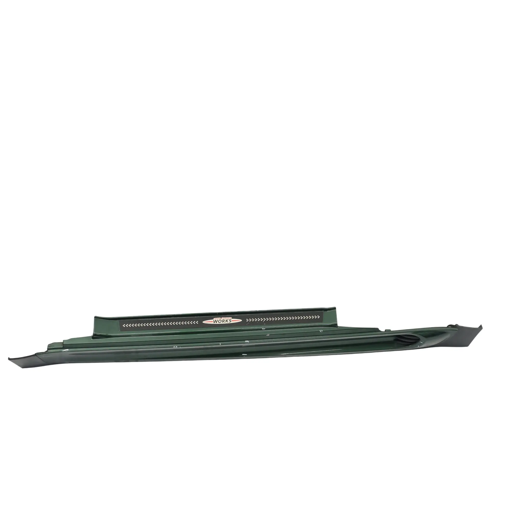 Mini R56 R57 Minigonna JCW Sinistra Porta Trim Verde Corsa Britannico II B22