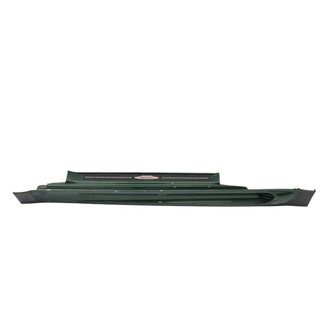 Mini R56 R57 Nakładka Progowa JCW Lewa British Racing Green II B22 - SKU 0404115-BRGII - Numer Części 0404115