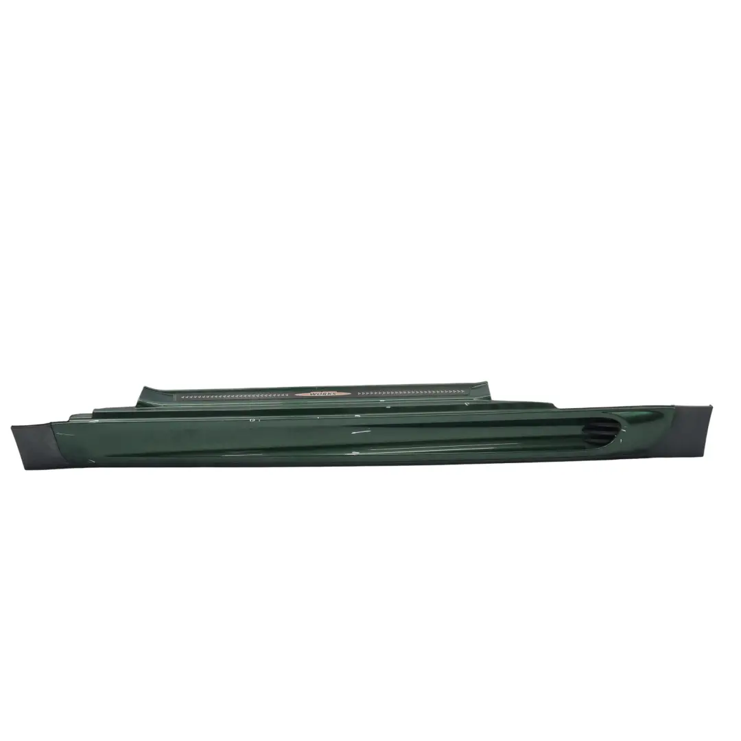 Mini R56 R57 Side Skirt JCW Left Door N/S Sill Trim British Racing Green II B22 - SKU 0404115-BRGII - Part number 0404115
