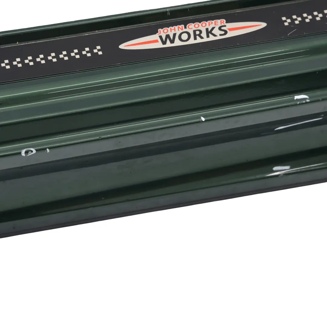 Mini R56 R57 Side Skirt JCW Left Door N/S Sill Trim British Racing Green II B22 - SKU 0404115-BRGII - Part number 0404115