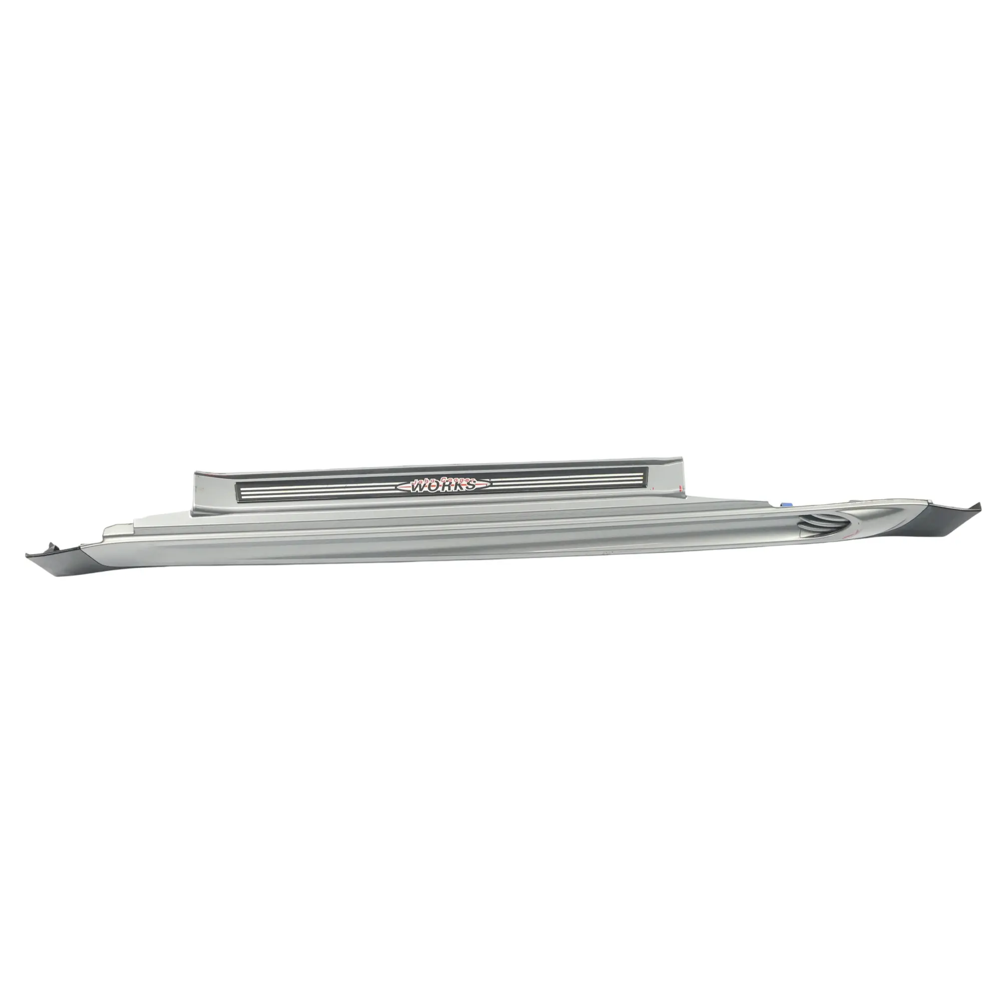 Mini R56 R57 JCW Puerta Izquierda Embellecedor Lateral Faldón Dark Silver 871