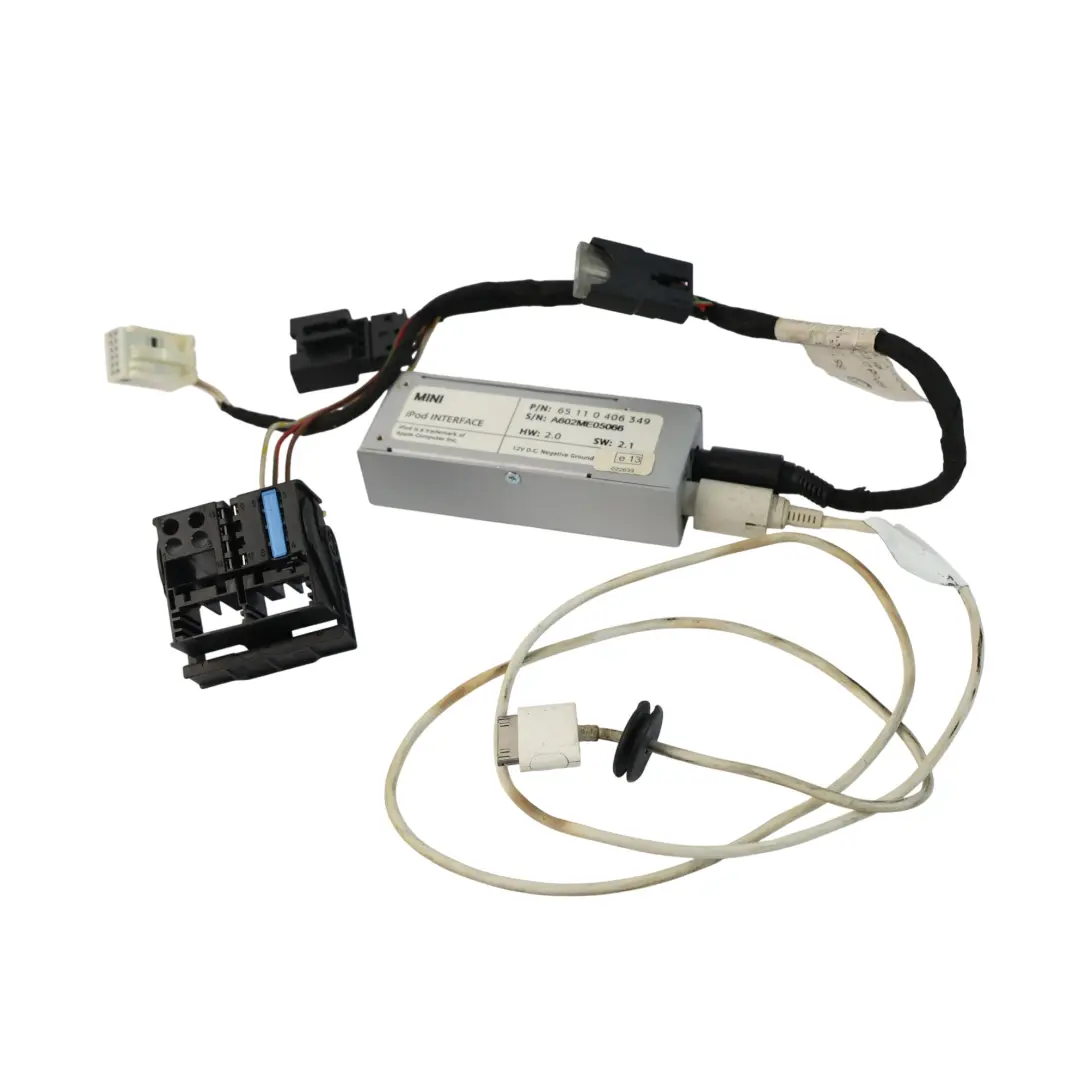 MINI R50 R52 R53 Moduł interfejs iPod Wiązka Przewód - SKU 0406349-1 - Numer Części 0406349
