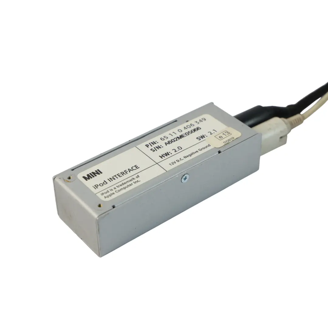 Mini Cooper One R50 R52 R53 Module de contrôle de l'interface iPod - SKU 0406349-1 - Numéro de pièce 0406349