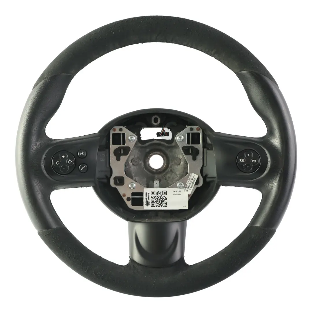 Mini R55 R56 R57 R58 R60 Lenkrad JCW Sport Schwarz Leder Alcantara - SKU 0416250 - Teilenummer 0416250