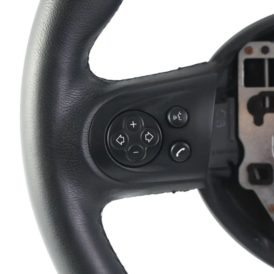 Steering Wheel JCW Sport Black Leather Alcantara to Mini R55 R56 R57 R58 R60 with Part number 0416250 Mini R55 R56 R57 R58 R60 Steering Wheel JCW Sport Black Leather Alcantara - SKU 0416250 - Part number 0416250