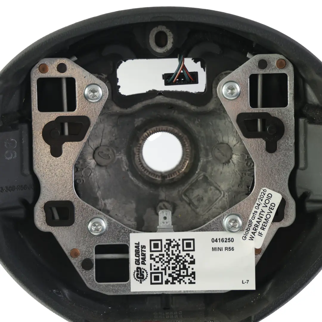 Mini R55 R56 R57 R58 R60 Kierownica JCW Sport Czarna Skóra Alcantara - SKU 0416250 - Numer Części 0416250