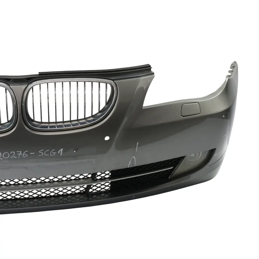Front Bumper Trim Panel Spacegrau Grey Metallic A52 to BMW E60 E61 LCI with Part number 0420276 BMW E60 E61 LCI Front Bumper Trim Panel Spacegrau Grey Metallic A52 - SKU 0420276-SCG1 - Part number 0420276