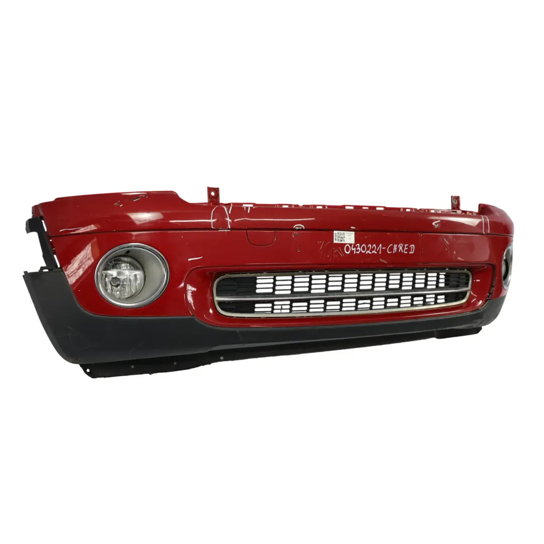 Mini R55 R56 Front Bumper Trim Panel Covering Chili Red - 851 - SKU 0430221-CHRED - Part number 0430221