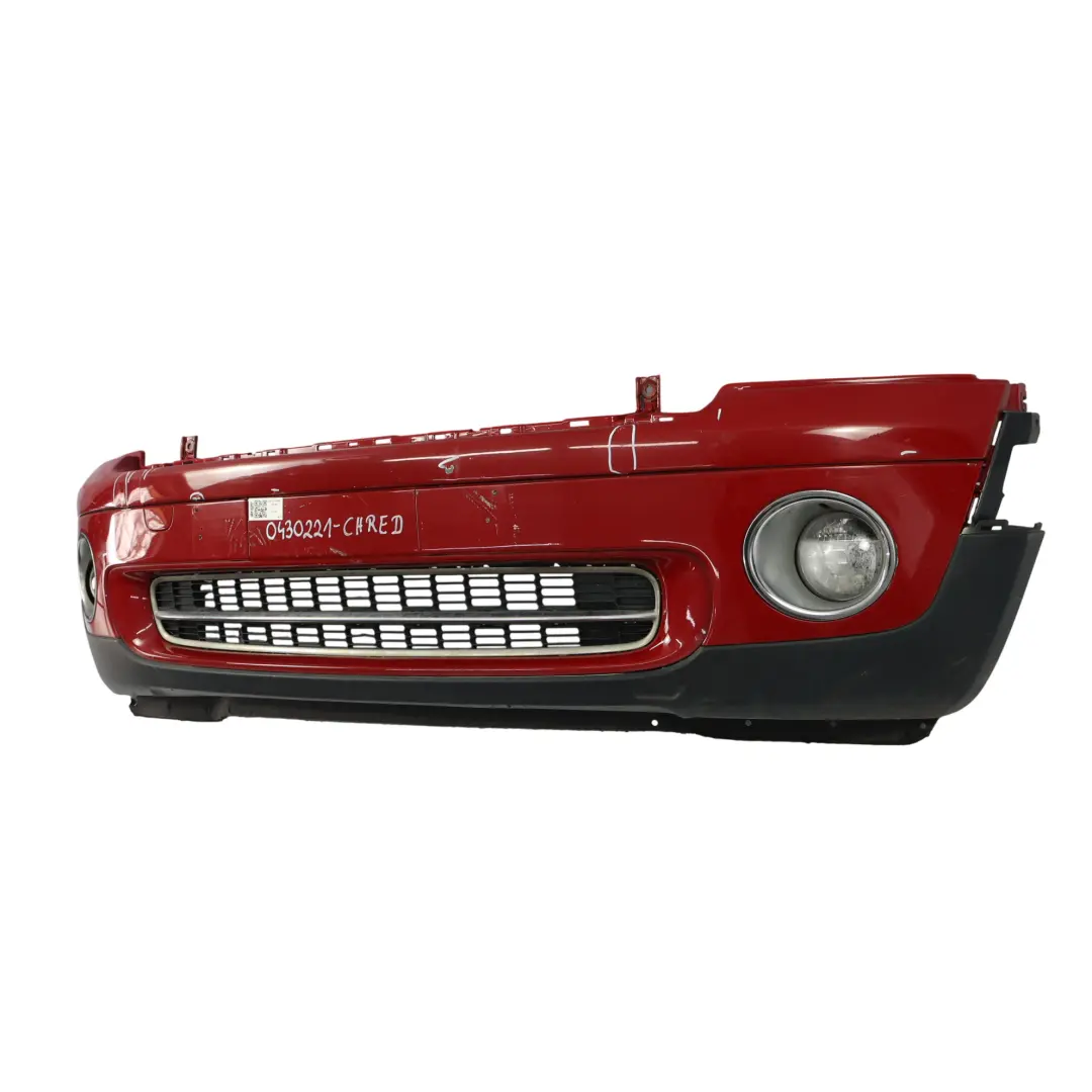 Mini R55 R56 Front Bumper Trim Panel Covering Chili Red - 851 - SKU 0430221-CHRED - Part number 0430221