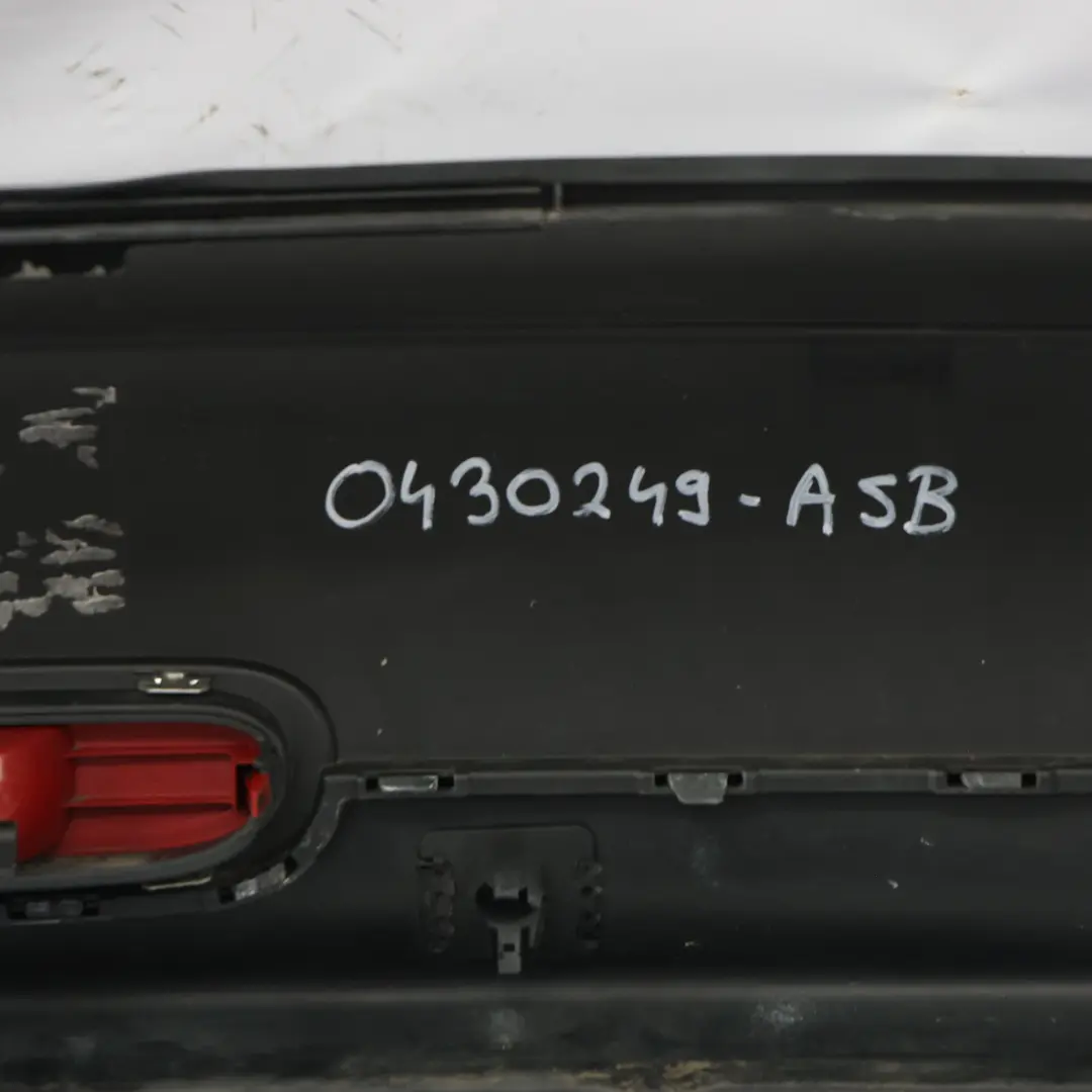 Bumper Panel PDC Astro Black Metallic - A25 to Mini Cooper R56 R57 Rear with Part number 0430249 Mini Cooper R56 R57 Rear Bumper Panel PDC Astro Black Metallic - A25 - SKU 0430249-ASB - Part number 0430249