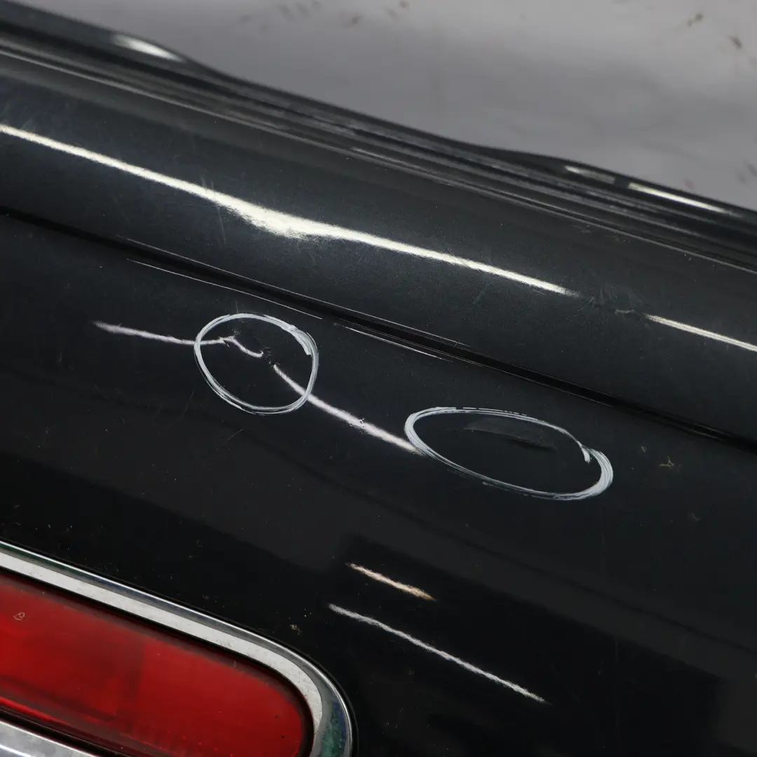 Mini Cooper R56 R57 Rear Bumper Panel PDC Astro Black Metallic - A25 - SKU 0430249-ASB - Part number 0430249