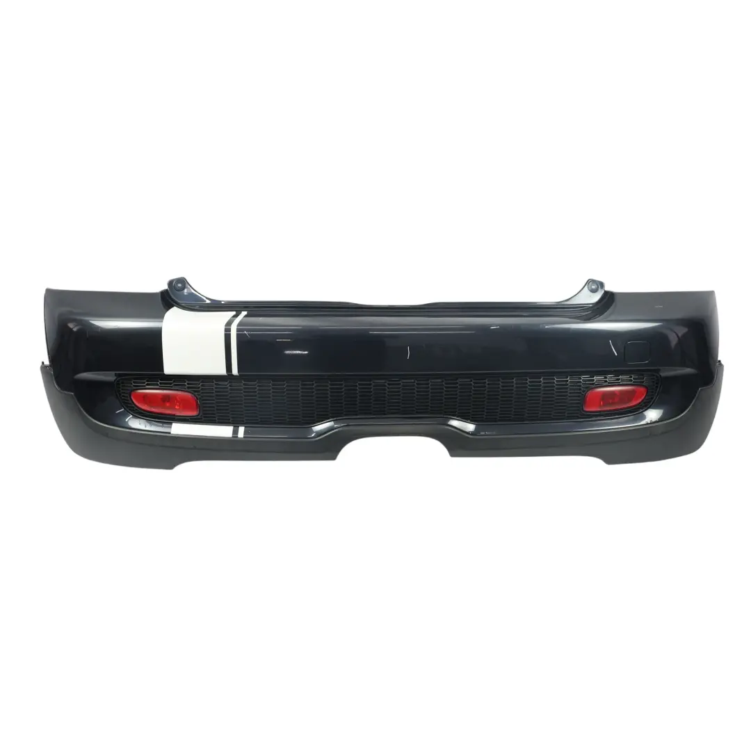 Mini Cooper S R56 R57 Paragolpes Trasero Completo Negro Astro Metalizado - SKU 0430252-ASB - Número de pieza 0430252