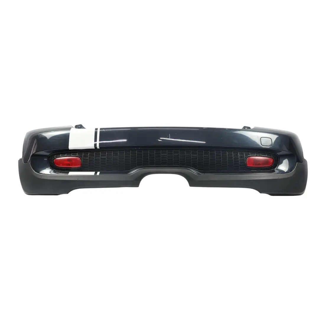 Complete Rear Bumper Trim Panel Astro Black Metallic für BMW MINI Cooper S R56 R57 mit Teilenummer 0430252 BMW MINI Cooper S R56 R57 Complete Rear Bumper Trim Panel Astro Black Metallic - SKU 0430252-ASB - Teilenummer 0430252