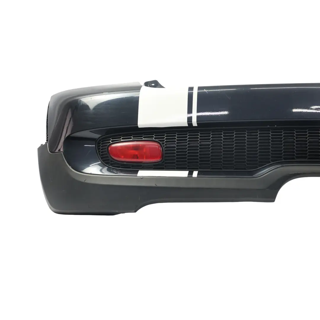 Complete Rear Bumper Trim Panel Astro Black Metallic für BMW MINI Cooper S R56 R57 mit Teilenummer 0430252 BMW MINI Cooper S R56 R57 Complete Rear Bumper Trim Panel Astro Black Metallic - SKU 0430252-ASB - Teilenummer 0430252