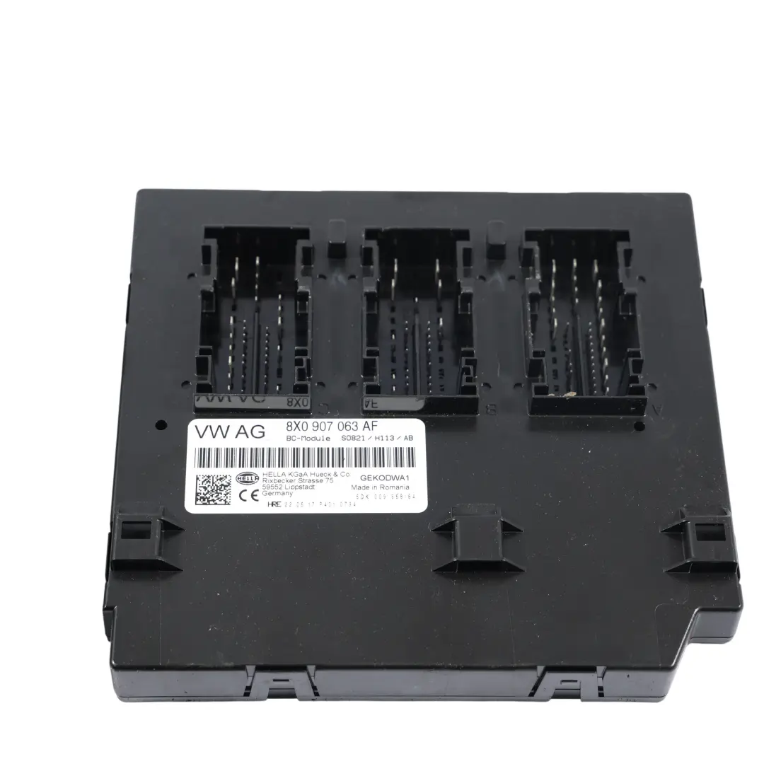 Audi A1 8X 1.4 TFSI CZCA 125HP Kit ECU Control Motor Manual - SKU 04E907309AC-2 - Número de pieza 04E907309AC