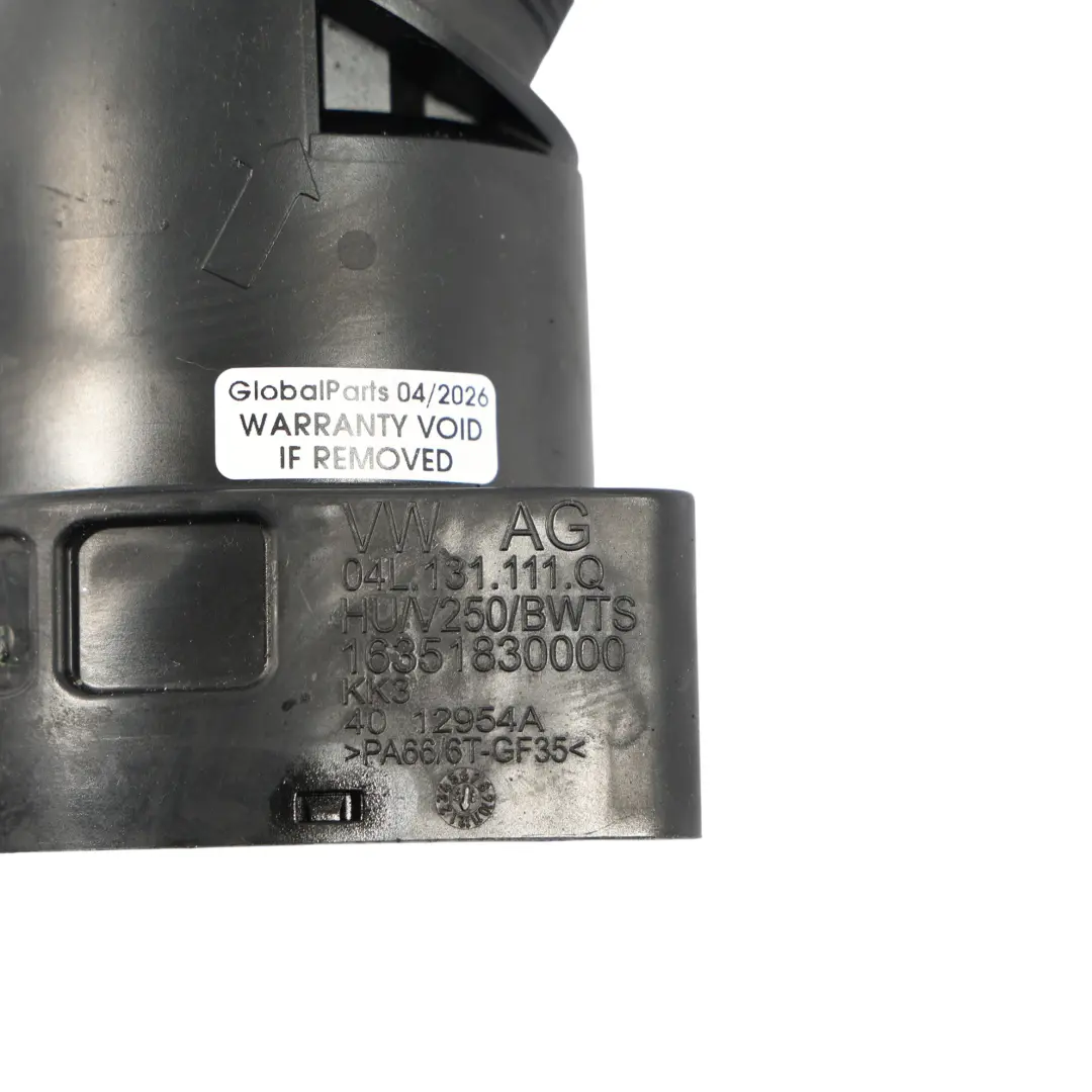 Mk3 Turbine Air Intake Pipe Hose 1.6 TDI to VW Passat B8 Skoda Superb with Part number 04L131111Q VW Passat B8 Skoda Superb Mk3 Turbine Air Intake Pipe Hose 1.6 TDI - SKU 04L131111Q - Part number 04L131111Q