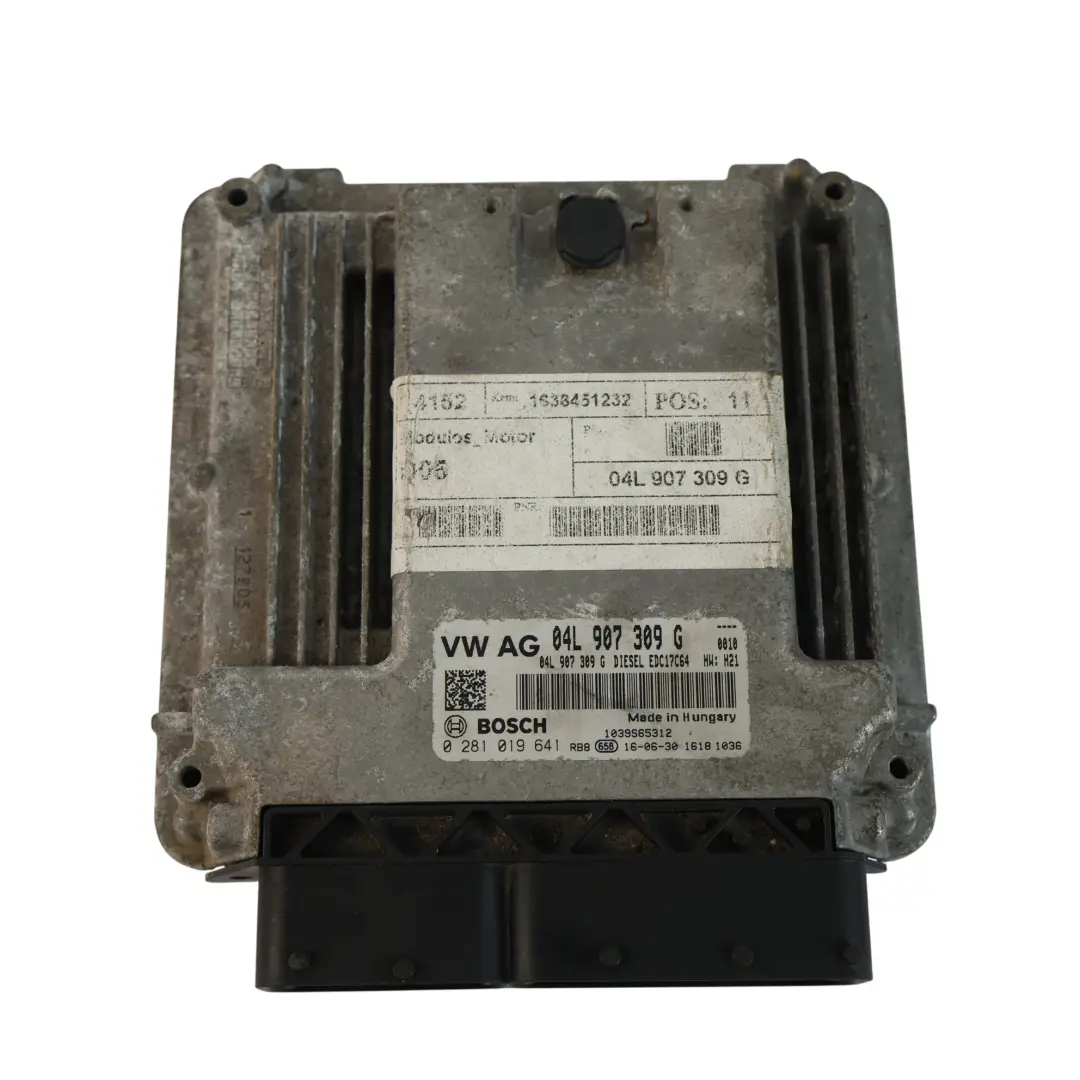 MK3 2.0 TDI CUUB 110HP Kit ECU Motore BCM per Volkswagen Scirocco con numero di parte 04L907309G Volkswagen Scirocco MK3 2.0 TDI CUUB 110HP Kit ECU Motore BCM - SKU 04L907309G-2 - Numero di parte 04L907309G