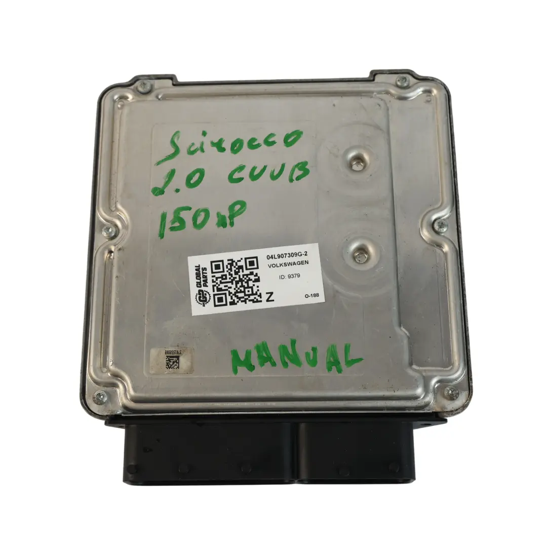 Volkswagen Scirocco Mk3 2.0 TDI CUUB 110HP Engine ECU Kit BCM Key - SKU 04L907309G-2 - Part number 04L907309G
