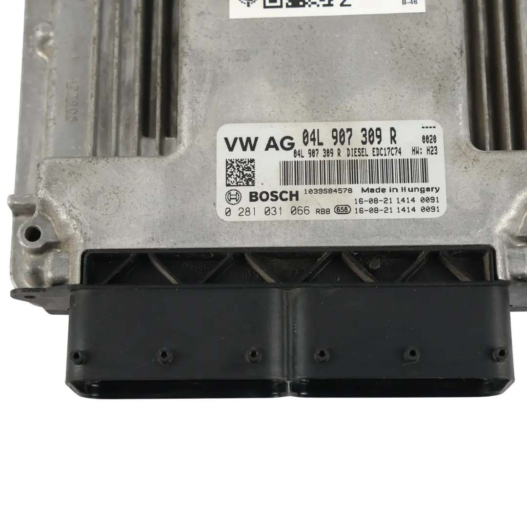 Skoda Octavia RS 5E 2.0 TDI 184HP CUNA Motor Steuergerät - SKU 04L907309R-7 - Teilenummer 04L907309R