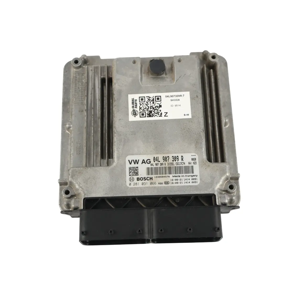 Skoda Octavia RS 5E 2.0 TDI 184HP CUNA Komputer Silnika ECU - SKU 04L907309R-7 - Numer Części 04L907309R