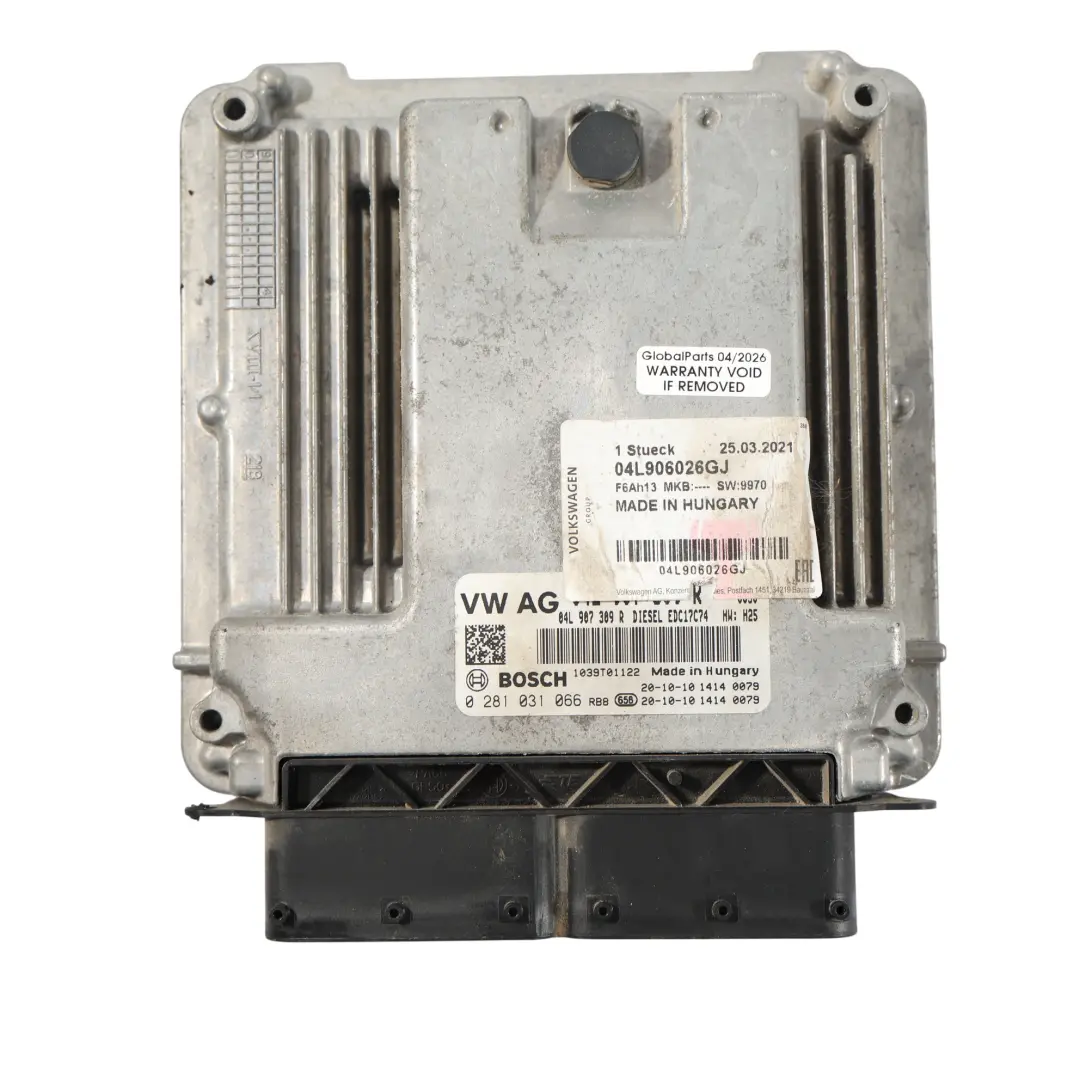 120HP Kit Calculateur Moteur ECU Manuelle pour VW Passat B8 1.6 TDI à propos du numéro de pièce 04L907309R VW Passat B8 1.6 TDI 120HP Kit Calculateur Moteur ECU Manuelle - SKU 04L907309R-8 - Numéro de pièce 04L907309R