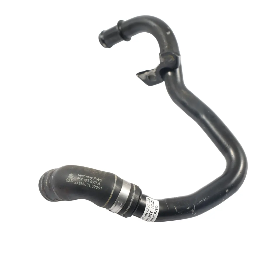 Audi A6 C6 Motore Raffreddamento Tubo Refrigerante 2.7 3.0 TDI - SKU 059103227M - Numero di parte 059103227M