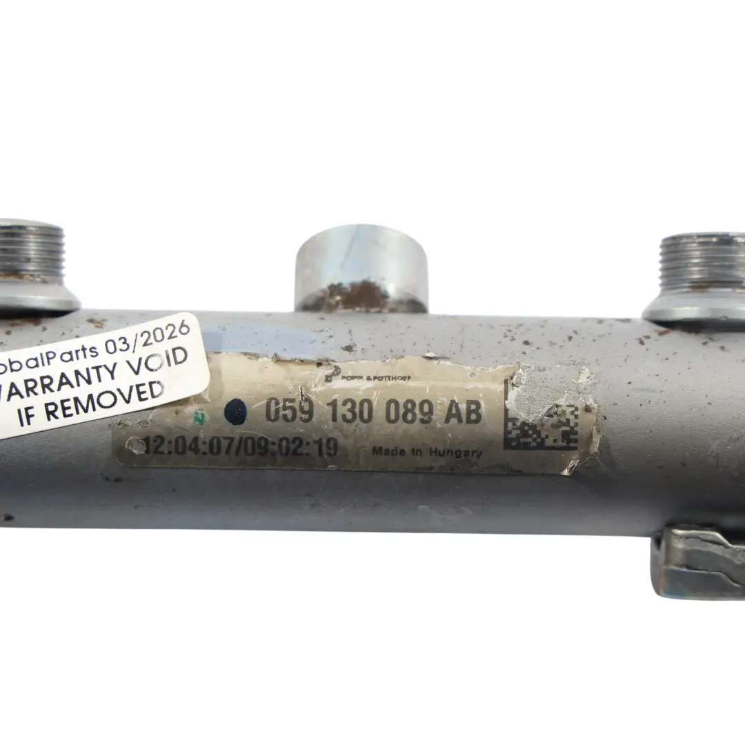 Rail Line Pipe Diesel 3.0 TDI to Audi Q7 4L Fuel Injection with Part number 059130089AB Audi Q7 4L Fuel Injection Rail Line Pipe Diesel 3.0 TDI - SKU 059130089AB-1 - Part number 059130089AB