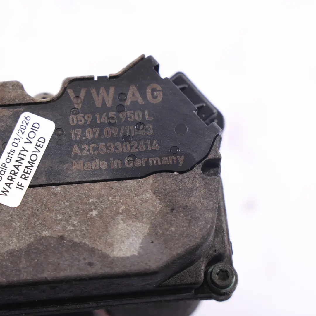 Ladeluftkühler Drosselklappe Ventil für Audi Q7 4L Volkswagen Touareg mit Teilenummer 059145950L Audi Q7 4L Volkswagen Touareg Ladeluftkühler Drosselklappe Ventil - SKU 059145950L - Teilenummer 059145950L