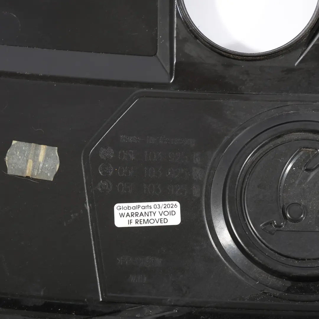 Skoda Octavia Superb Mk3 Osłona Pokrywa Silnika 1.5 TSI Benzyna - SKU 05E103925C - Numer Części 05E103925C