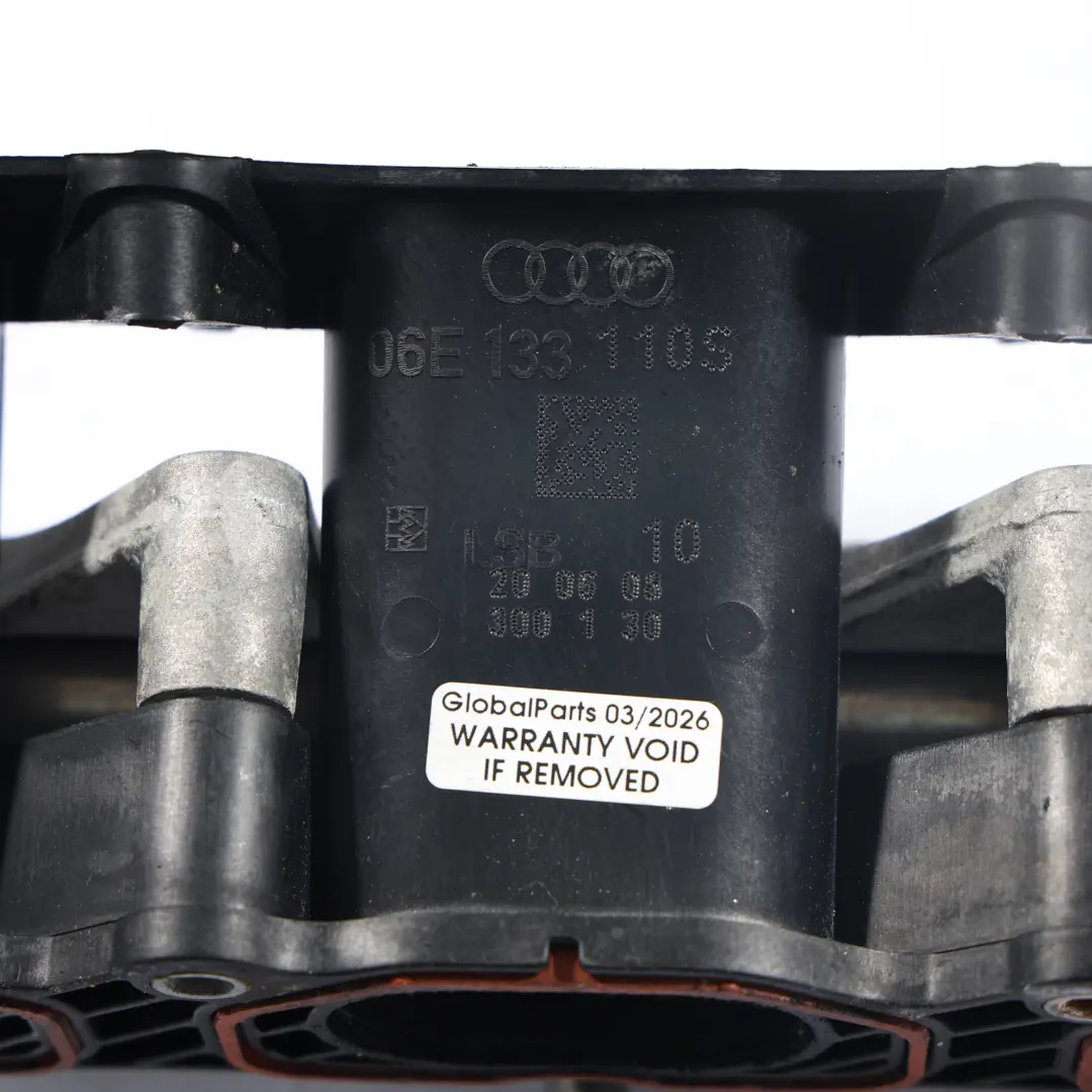 Audi A6 C6 A4 C7 A8 D3 Gasolina Colector Admisión Motor Derecho 06E133110S - SKU 06E133125D-1 - Número de pieza 06E133125D