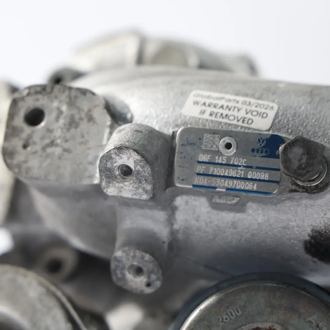 Turbosprężarka 2.0 TFSI CDLB Benzyna do Audi TTS 8J o numerze 06F145702C Audi TTS 8J Turbosprężarka 2.0 TFSI CDLB Benzyna - SKU 06F145702C-4 - Numer Części 06F145702C