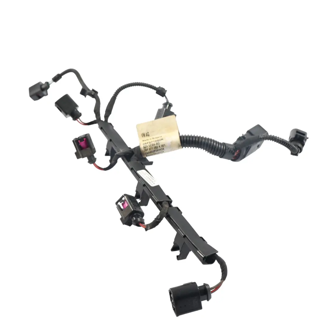 Audi TTS 8J Diesel Motor Kabelbaum Stecker 2.0 TFSI Benzin - SKU 06F971082K - Teilenummer 06F971082K