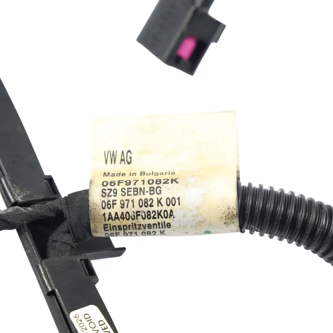 Kabelbaum Stecker 2.0 TFSI Benzin für Audi TTS 8J Diesel Motor mit Teilenummer 06F971082K Audi TTS 8J Diesel Motor Kabelbaum Stecker 2.0 TFSI Benzin - SKU 06F971082K - Teilenummer 06F971082K